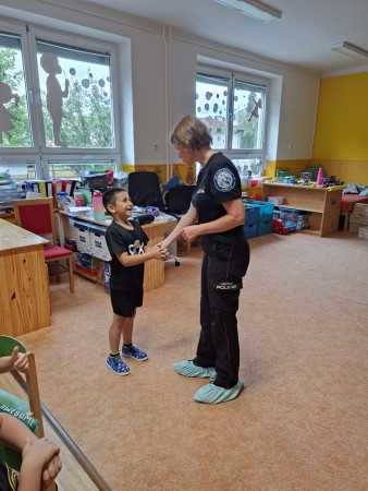 Navštívila nás městská policie